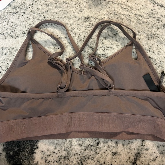 Victoria's Secret Pink Brown Sports Bra - Picture 2 of 3